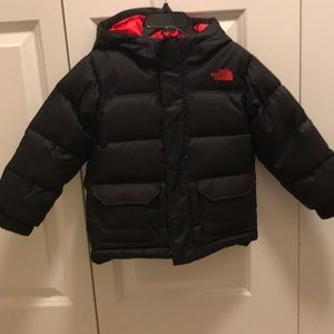 Toddler north face puffer jacket
